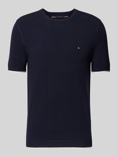 Tommy Hilfiger T-Shirt mit Label-Detail Marine 2