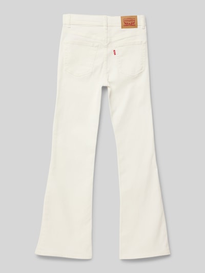 Levi’s® Kids Flared Fit Jeans im 5-Pocket-Design Modell '726' Weiss 3