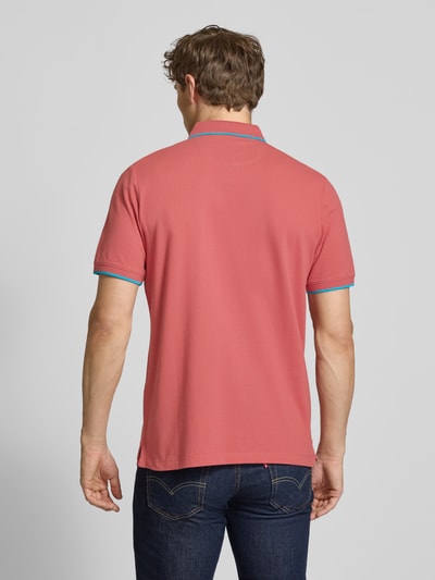 s.Oliver RED LABEL Regular Fit Poloshirt aus Baumwoll-Mix Altrosa 5