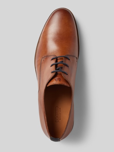 Lloyd Derby-Schuhe aus Leder Modell 'DAKIN' Cognac 2