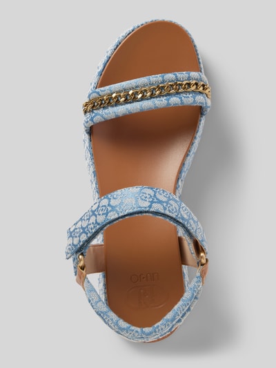 Liu Jo Sandalen met applicatie, model 'FRIDA' Blauw - 3