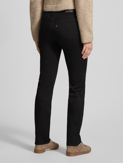Levi's® 300 Jeansy o kroju straight fit z bawełny BCI z 5 kieszeniami Czarny 5