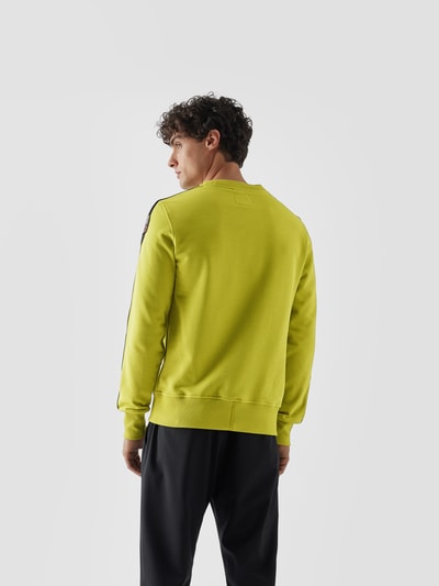 Parajumpers Sweatshirt mit Galonstreifen Hellgrün 5