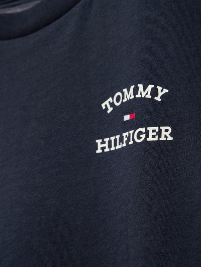 Tommy Hilfiger Teens T-Shirt mit Label-Print Marine 2