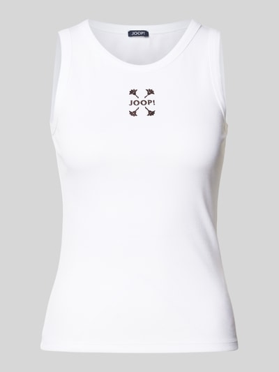 JOOP! Tanktop mit Label-Stitching Weiss 2