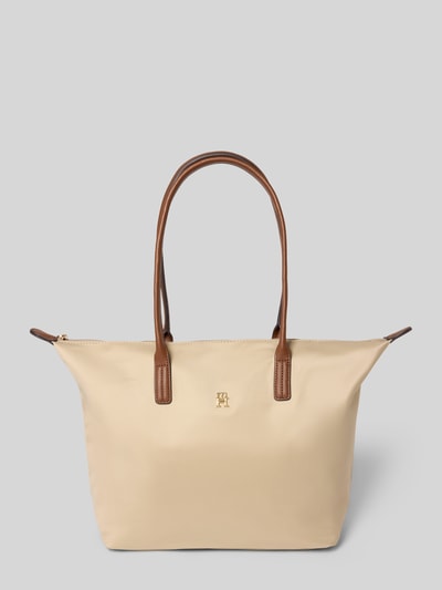 Tommy Hilfiger Shopper met labelapplicatie Beige - 2