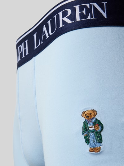 Polo Ralph Lauren Underwear Trunks mit elastischem Label-Bund Blau 2