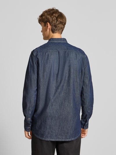 G-Star Raw Freizeithemd mit Knopfleiste Jeansblau 5