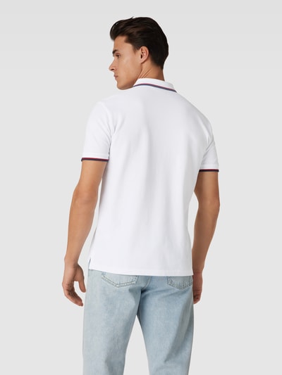 Polo Ralph Lauren Poloshirt mit Kontraststreifen Weiss 5