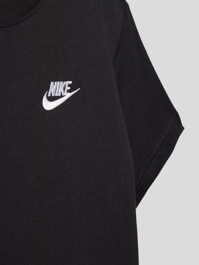 Nike T-Shirt mit Logo-Stitching Black 2