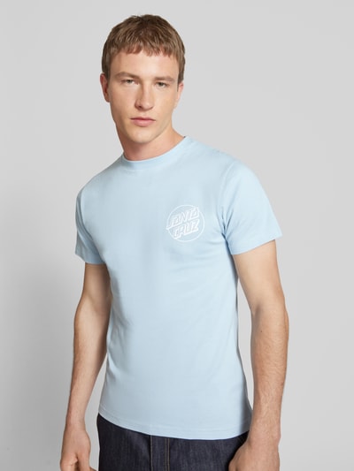 SANTA CRUZ T-Shirt mit Label-Print Hellblau 3
