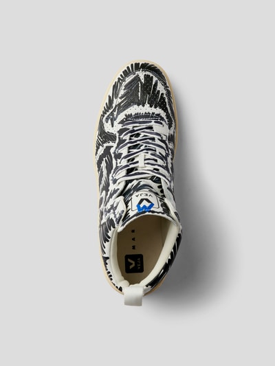Marni High-Top-Sneaker aus Leder Schwarz 4