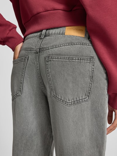 Review Straight leg jeans in 5-pocketmodel Lichtgrijs - 3