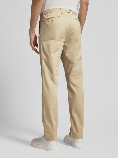 Polo Ralph Lauren Stoffhose mit französischen Eingrifftaschen Beige 5