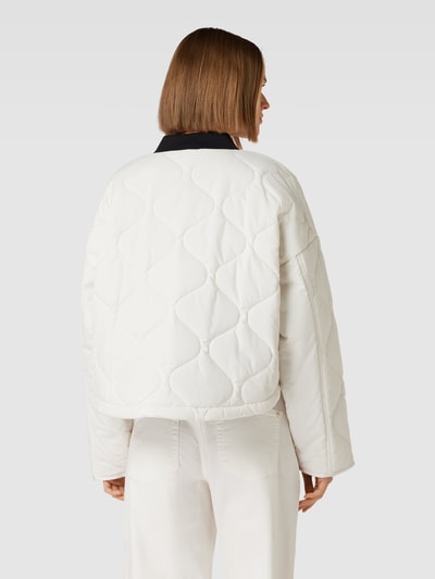 HUGO Steppjacke mit Strukturmuster Modell 'FRANDIA' Offwhite 5