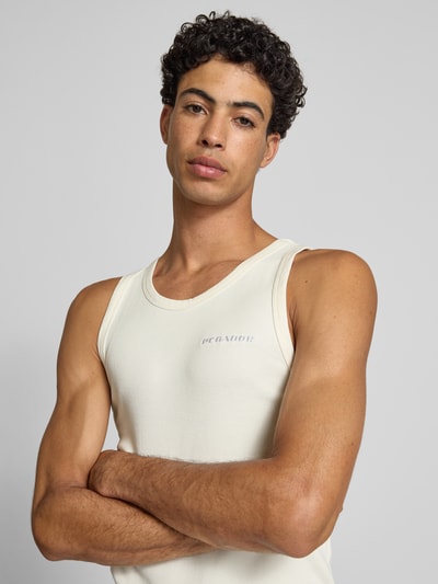 Pegador Top z wyhaftowanym logo Écru 3