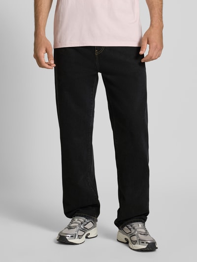 Carhartt Work In Progress Jeans met steekzakken, model 'AARON' Zwart - 4