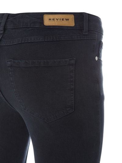 Review Jeansy barwione o kroju skinny fit Niebieski 3