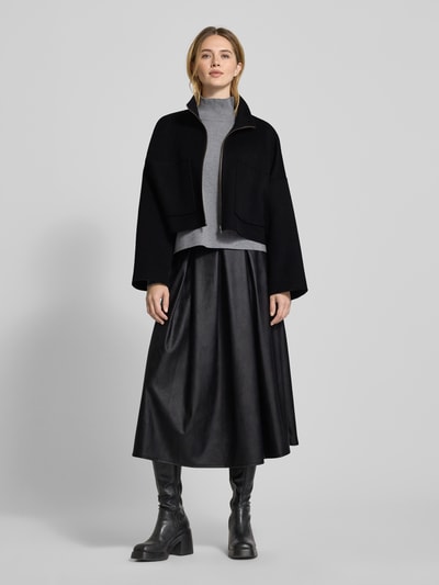 ZABAIONE Midirok met elastische band Zwart - 1