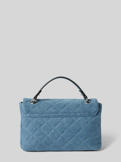 VALENTINO BAGS Crossbodytas met labeldetail, model 'OCARINA' Bleu - 4