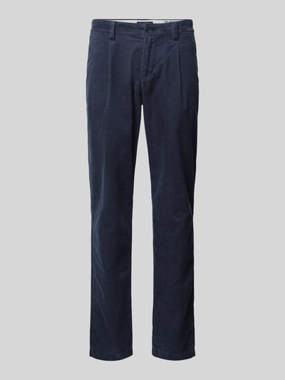 Marc O'Polo Tapered Fit Cord-Hose aus reiner Baumwolle Modell 'OSBY' Marine 2