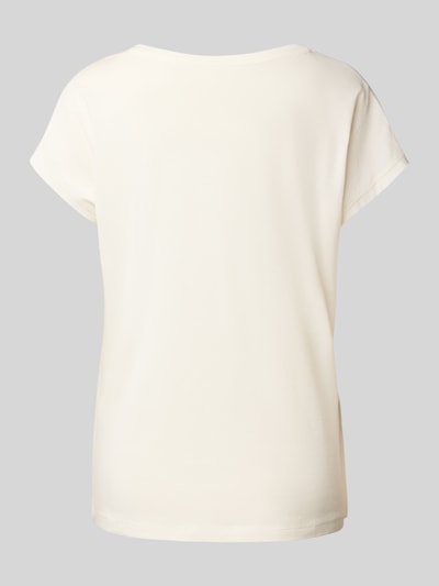 Christian Berg Woman Góra od piżamy z okrągłym dekoltem i krótkim rękawem Złamany biały 3