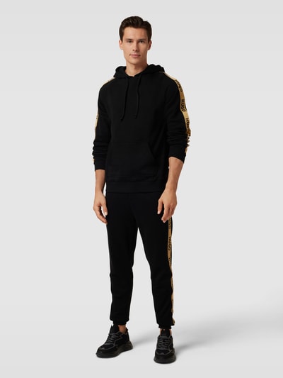 HUGO Hoodie mit Kapuze Black 1