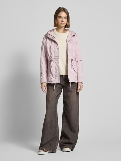 Only Regular Fit Parka mit Baumwolle Modell 'LORCA' Rosa 1