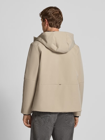 Blend Jacke mit Kapuze und Reißverschlusstaschen Modell 'EON' Beige 5