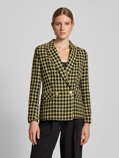 Christian Berg Woman Selection Blazer in bouclé-look Groen - 4