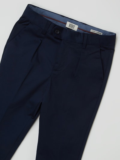 Scotch & Soda Loose Tapered Fit Anzughose mit Stretch-Anteil  Marineblau 2