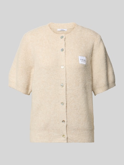 VILLA SOPHIE Strickjacke aus Viskose-Mix mit 1/2-Arm Modell 'MONA' Beige 2