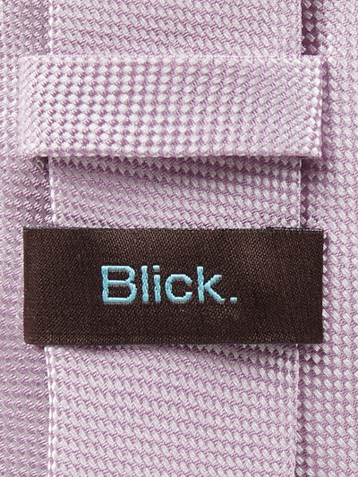 Blick Stropdas van pure zijde (7 cm) Lila - 2