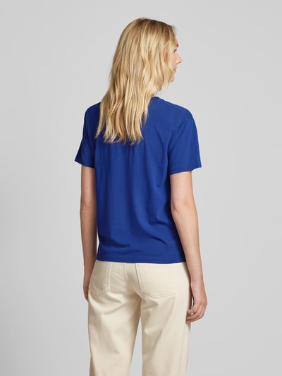 Polo Ralph Lauren T-Shirt mit Label-Print Royal 5