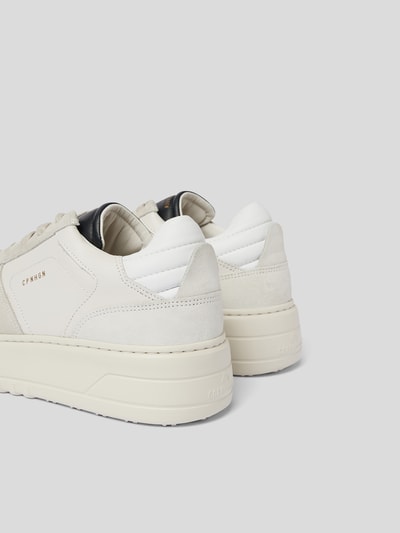 Copenhagen Sneaker mit Kontrastbesatz Beige 3