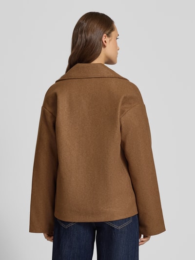 Only Kurtka o kroju regular fit z dwurzędową listwą guzikową model ‘NANCY LIFE’ Camel 5