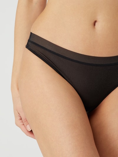 DKNY String mit Glitter-Effekt Black 3