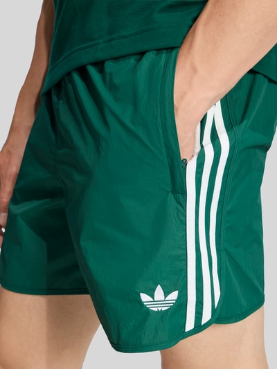 adidas Originals Regular Fit Trainingsshorts mit elastischem Bund Gruen 3