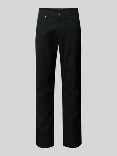 bugatti Regular Fit Hose mit Viskose-Anteil Modell 'Cordoba' Dunkelgruen 2