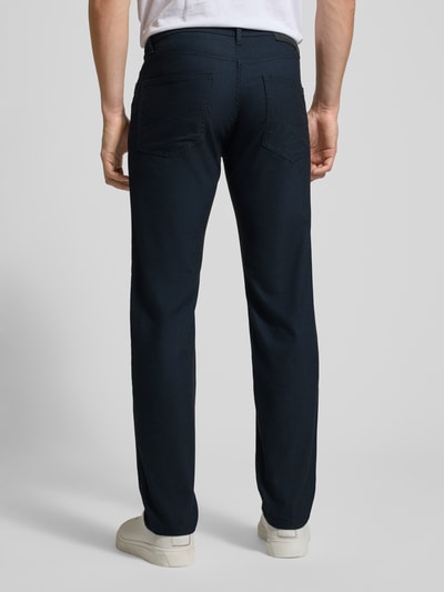 Pierre Cardin Slim fit stoffen broek met viscose, model 'Lyon' Marineblauw - 5