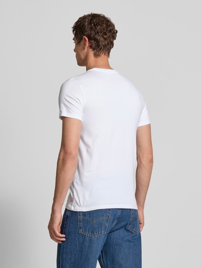 Levi's® Slim Fit T-Shirt im 2er-Pack Weiss 5