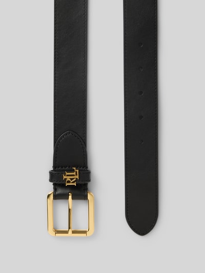Lauren Ralph Lauren Gürtel aus Rindsleder mit Label-Applikation Black 3