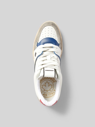 Dsquared2 Sneaker aus echtem Leder Weiss 4