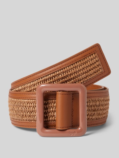 Weekend Max Mara Riem in two-tone-stijl Cognac - 1