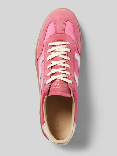 Gant Sneaker aus Leder-Mix mit Label-Detail Modell 'CUZIMA' Pink 3