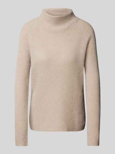 Fynch-Hatton Pullover van kasjmier met opstaande kraag Beige gemêleerd - 2