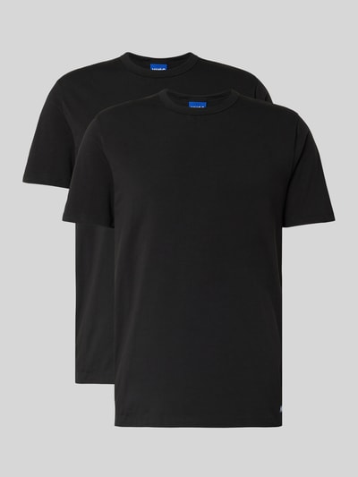 Hugo Blue Regular Fit T-Shirt Set im 2er-Pack Modell 'BLUE2_NAOLO' Black 2