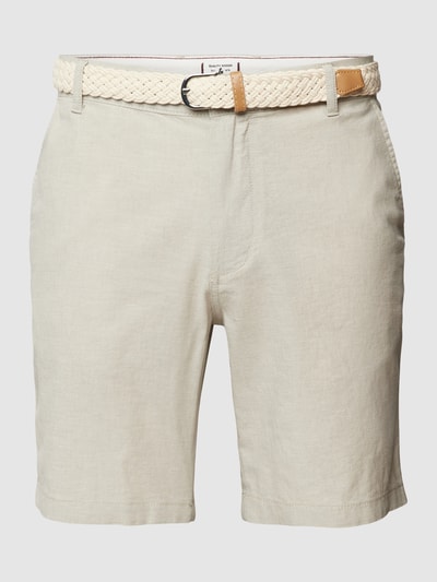 Jack & Jones Bermuda met stoffen ceintuur Rietgroen - 2