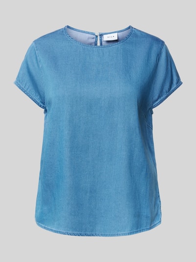 Vila Regular Fit Blusenshirt Modell 'BISTA' Jeansblau 2