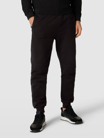 HUGO Sweatpants mit Logo-Print Modell 'Dumqat' Black 4